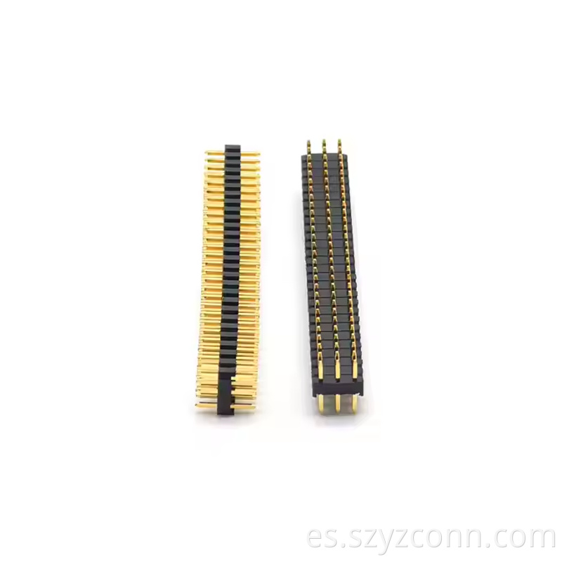 2.0mm Pitch Pin Header Three Rows Straight SQ0.5mm H2.0mm 328P (3)